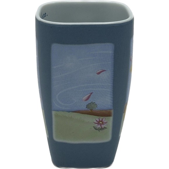 Vtg Winnie The Pooh Mug Coffee Tea Cup Life’s A Breeze 3 Sided Disney Disneyland - Picture 5 of 8